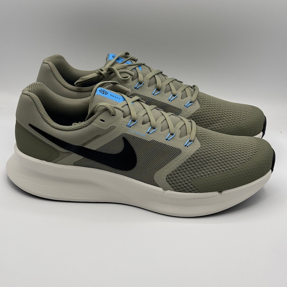 Nike Run Swift 3 Shoes Mens Size 13 Silver Sage Spruce Fog Running DR2695-300